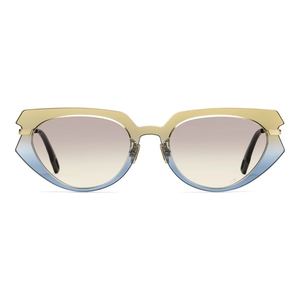 DIOR DiorAttitude 2 Brown Blue Sunglasses - Picture 4 of 5